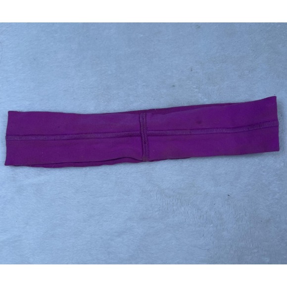 Lululemon Headband Womens‎ One Size Purple Athletic Non Slip Hair Accessory - Picture 6 of 6